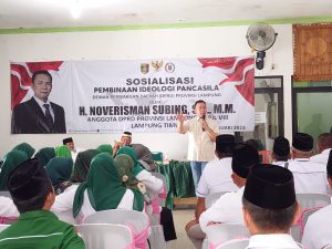 Noverisman Subing:sebagai ideologi bangsa Pancasila Harus Terus Dipertahankan