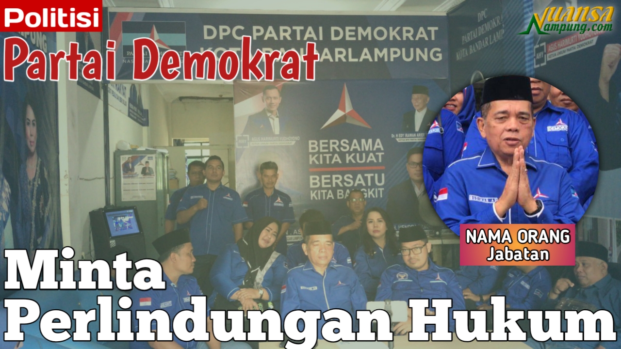 Usai Zoom dengan AHY, Kader Demokrat Kota Ramai-ramai ke Pengadilan