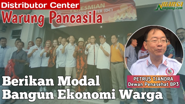 Tancap Gas Resmikan Distributor Center, Lima Warung Pancasila Mulai Berdagang