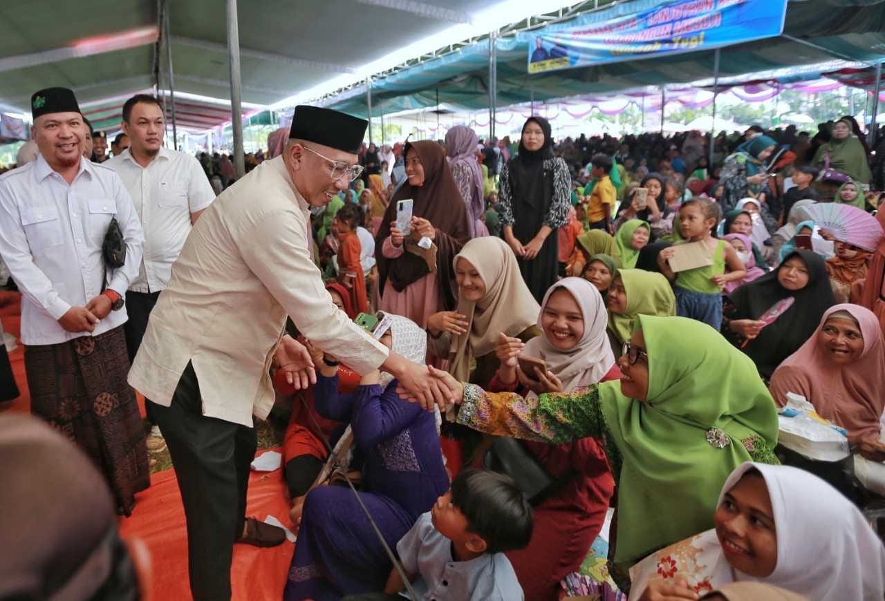 Nyalon Gubernur, Mirza Dapat Simpati Muslimat NU Mesuji