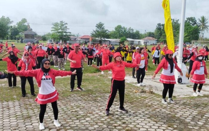 Anggota DPRD Lampung Gelar Senam kreasi Bersama