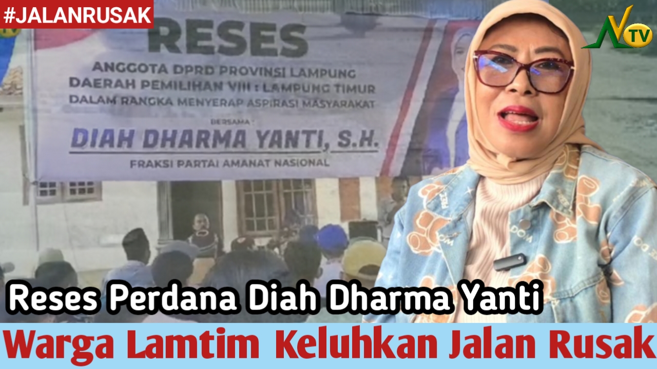 Jalan Desa Rusak Puluhan Tahun, Warga Lamtim Mengadu ke Legislator PAN