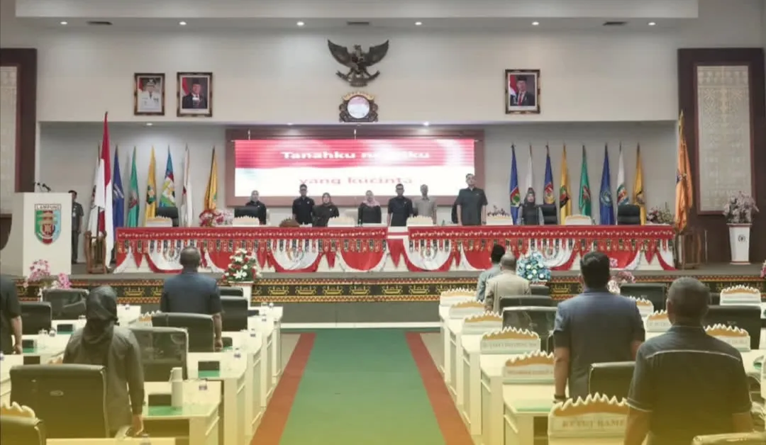 DPRD Lampung Gelar Rapat Paripurna Internal