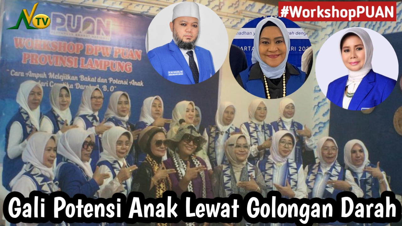 PUAN Lampung Gelar Workshop: Kupas Tuntas Potensi Anak Lewat Genetika Golongan Darah