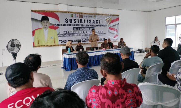 Tondi Nasution: Sosialisasi Pancasila sebagai Upaya Perkuat Silaturahmi dan Ketahanan Ideologi