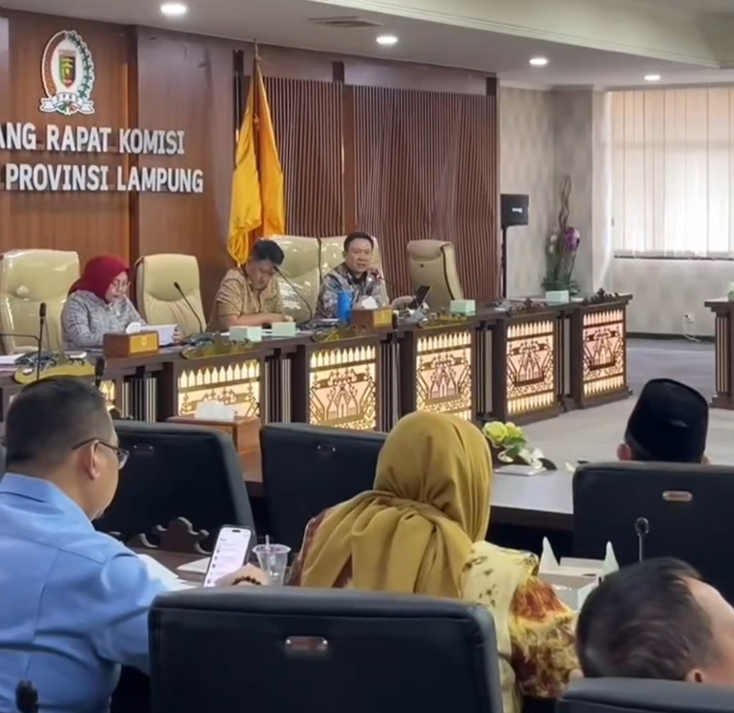 Banggar DPRD Provinsi Lampung dan TAPD Bahas RPD APBD 2026
