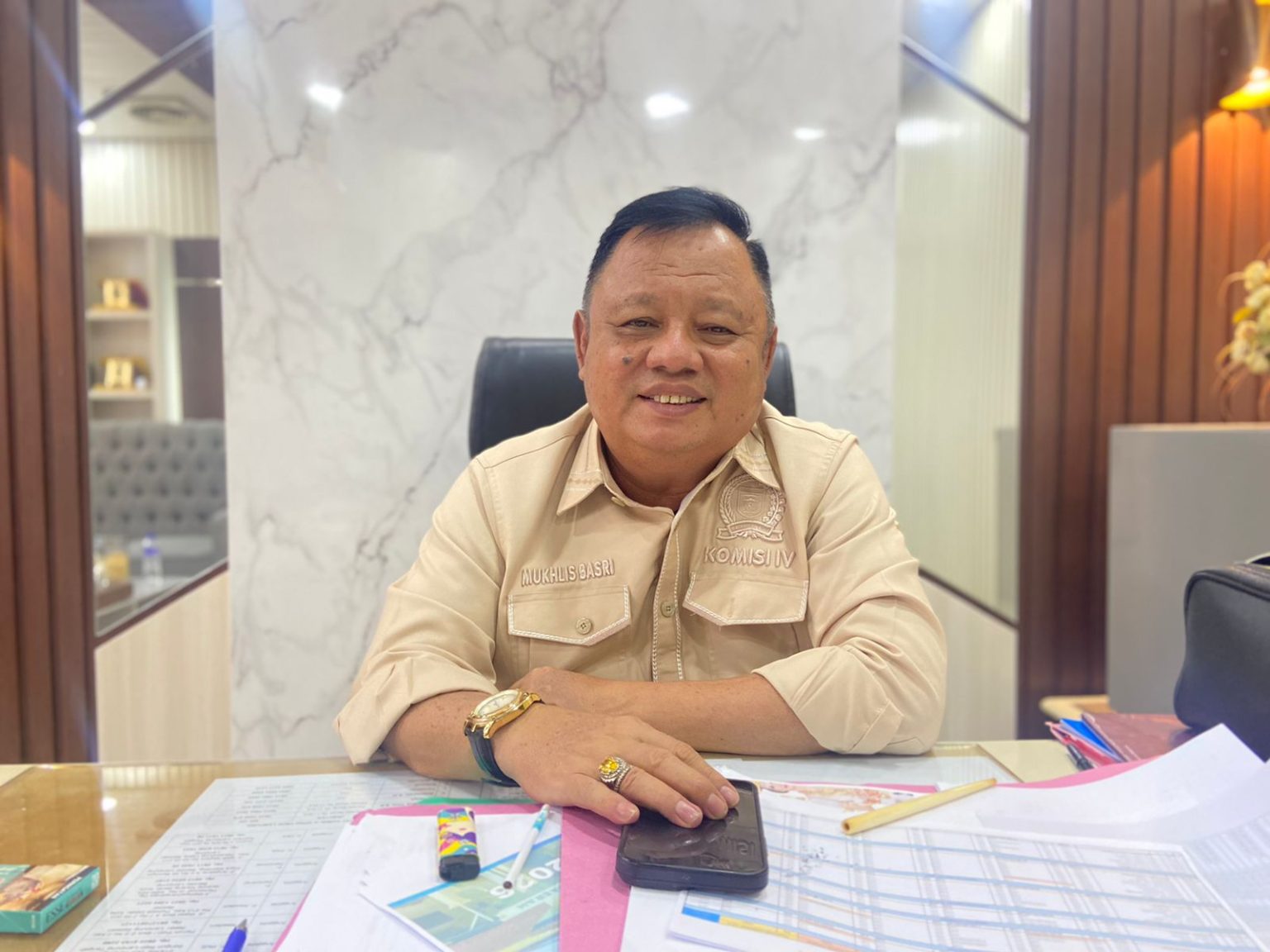 Mukhlis Basri Optimis Jalan Mantap Capai 85%