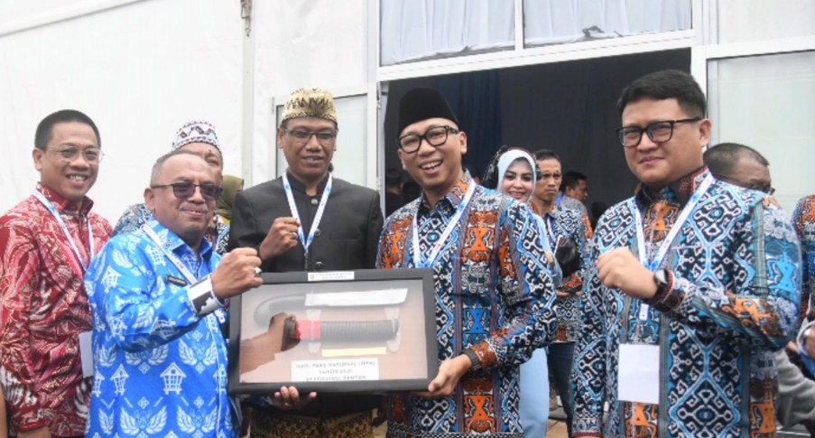 Ketua DPRD Lampung Hadiri Puncak HPN di Banten