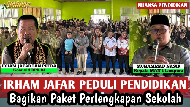 Belajar agar Tidak Dibodohi: Pesan Irham Jafar untuk Siswa Lampung Utara