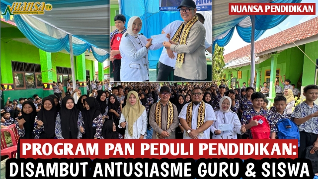 Legislator Datang, SMP 4 Kotabumi Bergemuruh—Bantuan Langsung Diberikan